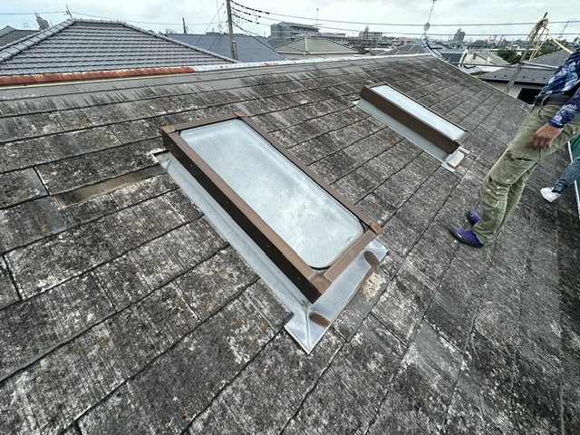 宇都宮市 天窓撤去工事 施工前