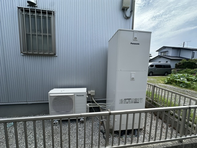 宇都宮市 エコキュート交換 施工後