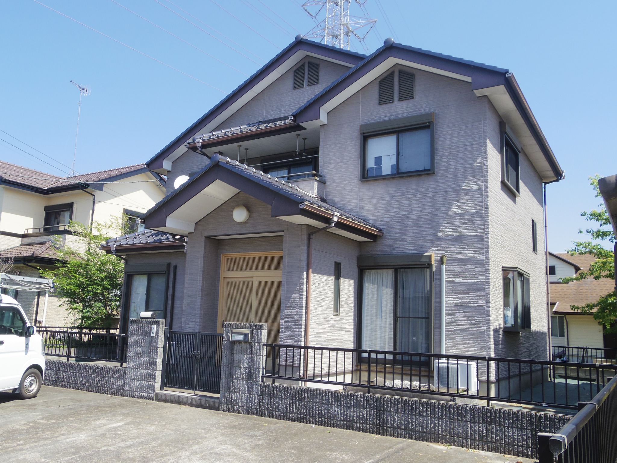 外壁塗装カラーシミュレーション施工前