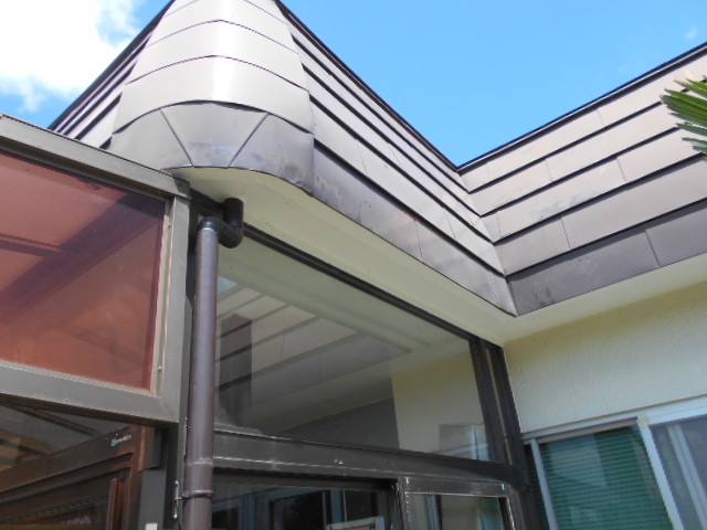 宇都宮市白沢町 軒天補修工事 施工後