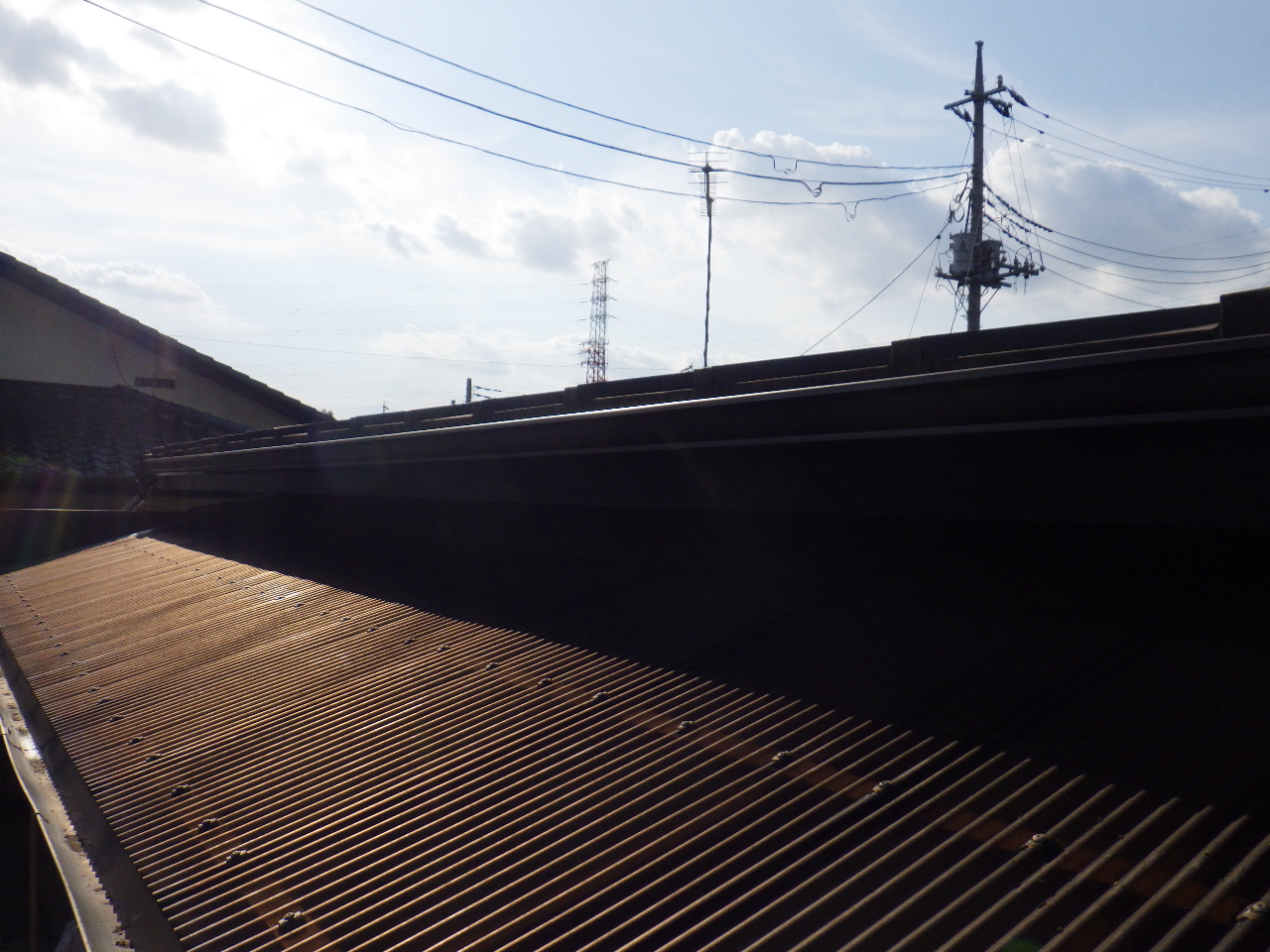 宇都宮市氷室町 雨樋交換工事 施工後