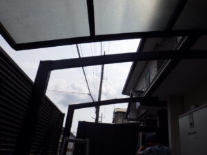 梁の取り付け完了になります。