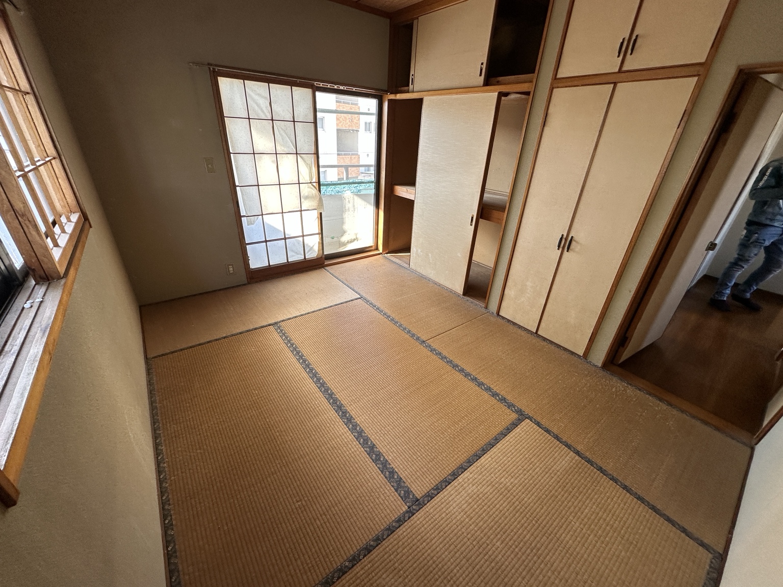 和室から洋室へのリフォーム施工前