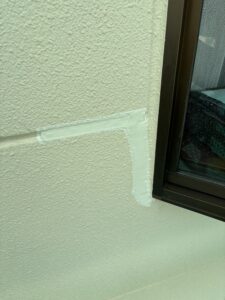 さくら市北草川 外壁ひび割れ補修 塗装仕上げ後