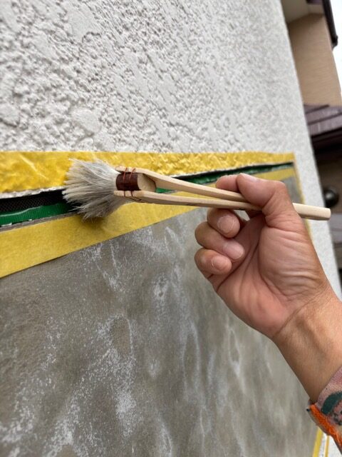 宇都宮市戸祭 外壁シーリング プライマー塗布