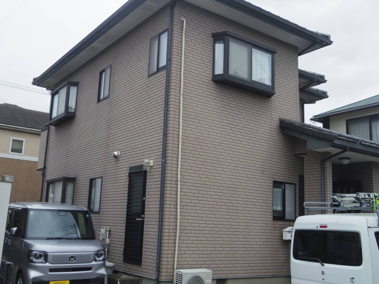 宇都宮市駒生 外壁塗装工事施工前